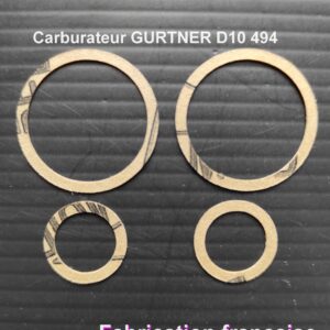 Lot 2 joints carburateur Gurtner type D 10 494