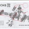 Sachs 150 175 SM 51 pochette de joints