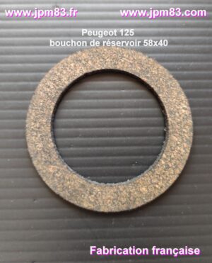 Peugeot 125  joint liège/nitrile bouchon de réservoir