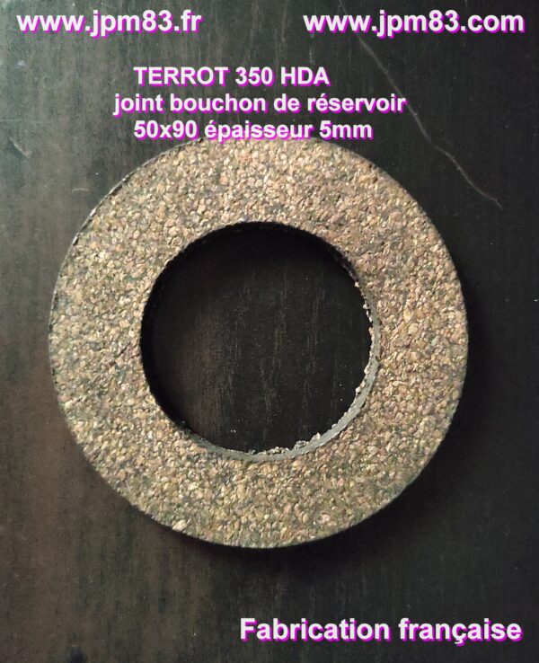 Terrot 350 HDA joint liège/nitrile bouchon de réservoir 5 mm