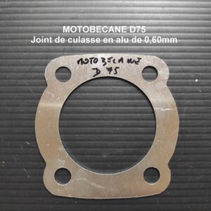 Joint de culasse aluminium 0.6 mm Motobecane D75