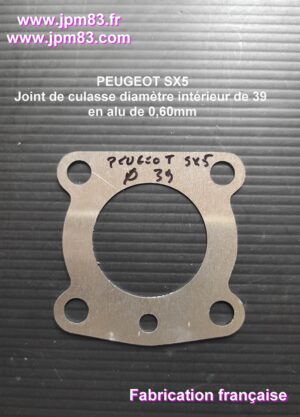 Joint de culasse aluminium 0.6 mm Peugeot SX5