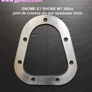 Joint de culasse aluminium 2 mm Gnome et Rhône M1 306 cc